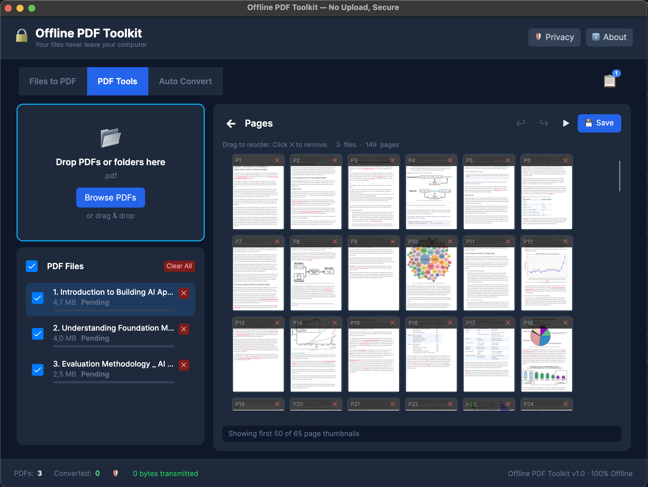 Pages Tool