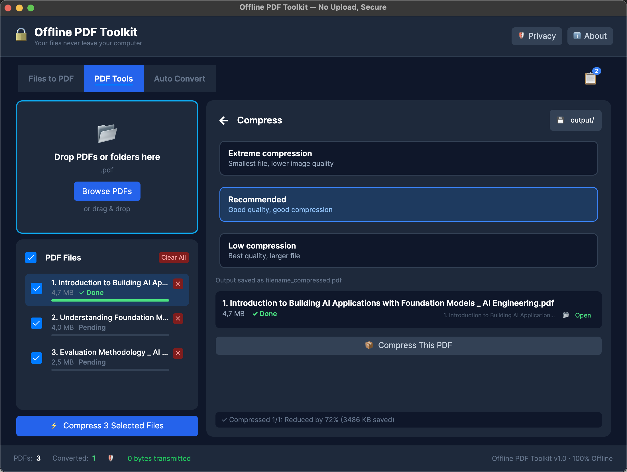 Compress Tool